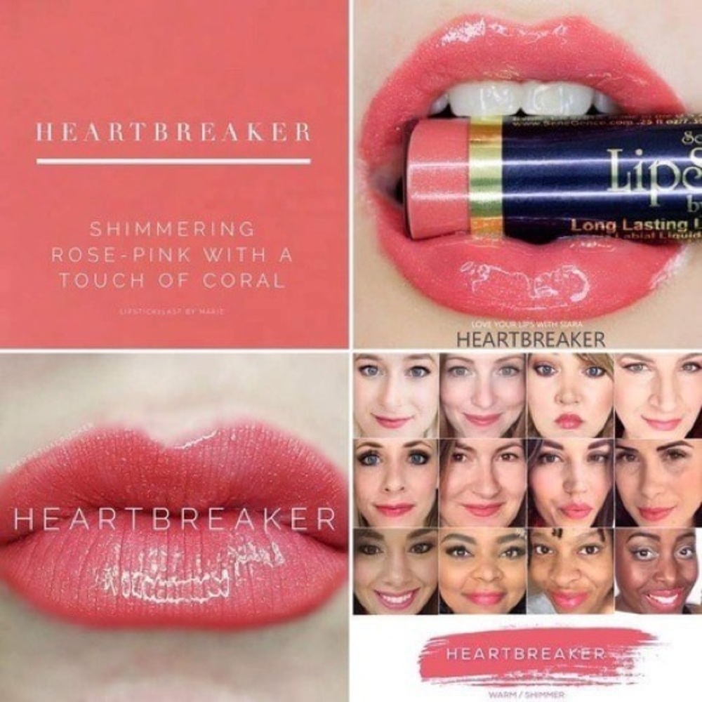 Heartbreaker lipsense lipstick stain
